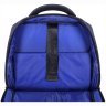 Синій чоловічий текстильний рюкзак з відсіком під ноутбук Bagland (55515) - 10