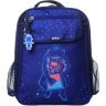 Шкільний рюкзак для хлопчиків із синього текстилю Bagland (55715) - 1
