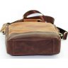 Оригінальна чоловіча сумка коричневого кольору VATTO (11657) - 6