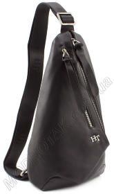 Стильний шкіряний рюкзак на одне плече HT Leather (12133)