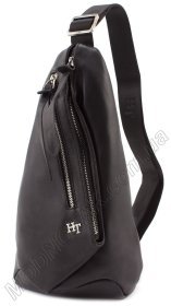 Стильный кожаный рюкзак на одно плечо HT Leather (12133)