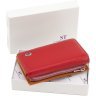 Шкіряний жіночий різнокольоровий гаманець компактного розміру на магніті ST Leather 1767215 - 8