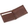 Кожаный зажим для денег коричневого цвета ST Leather (16542) - 4