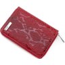 Жіночий гаманець з лакової шкіри з блискавичною застібкою KARYA (12359) - 3