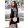 Кругла жіноча сумка-кроссбоді рожевого кольору BlankNote Tablet 78615 - 7