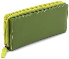 Крупний кольоровий жіночий гаманець з натуральної шкіри з RFID - Visconti Honolulu 68915