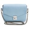 Женская кожаная сумочка голубого цвета на цепочке BlankNote Yoko 79115 - 2