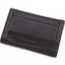 Класичний жіночий гаманець з фактурної шкіри чорного кольору Tony Bellucci (10840) - 4