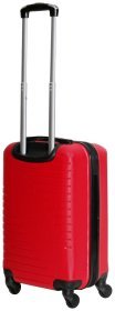 Красного цвета маленький чемодан Las Vegas на колесах Vip collection 102416