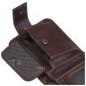 Класичне чоловіче портмоне з натуральної шкіри коричневого кольору на кнопці Horse Imperial 73116 - 8