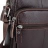 Коричневая мужская сумка-планшет из фактурной кожи на молнии Tiding Bag (15801) фото №5 Коричневая мужская сумка-планшет из фактурной кожи на молнии Tiding Bag (15801) modnotak фото - 5