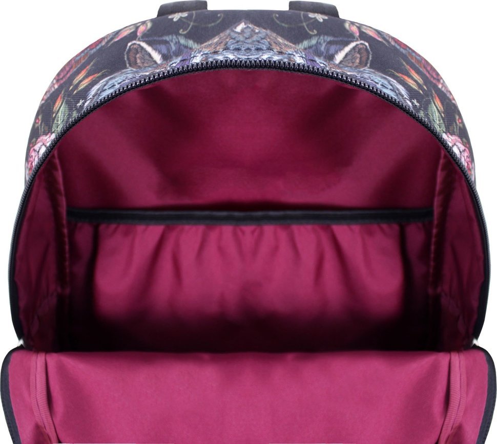 Оригінальний текстильний рюкзак з єнотами Bagland (53516)