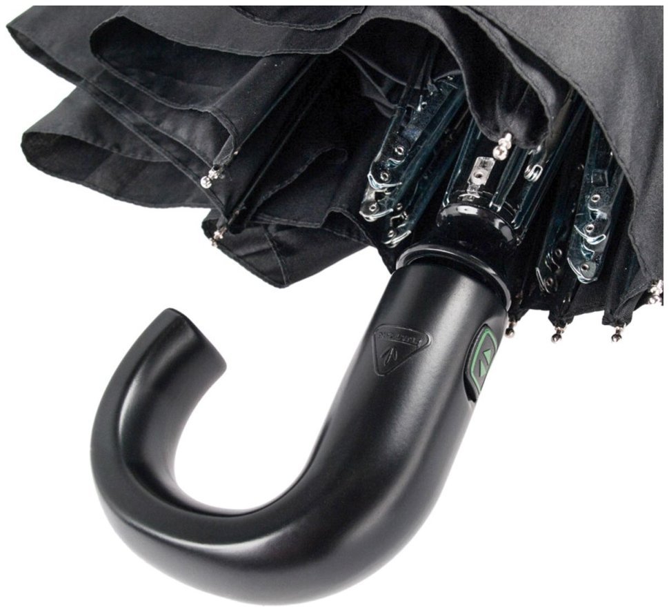 Мужской складной зонт Fulton Open&Close-11 G820 Black (автомат, классический, черный) 93816 modnotak фото №5