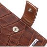 Добротний чоловічий гаманець з натуральної шкіри з тисненням під крокодила KARYA (2421202) - 3