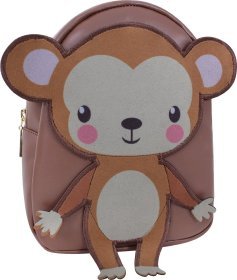 Дитячий рюкзак ANIMALS для дівчаток зі шкірозамінника від бренду Bagland (55416)