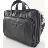 Функциональная мужская деловая сумка черного цвета VATTO (11858) - 1