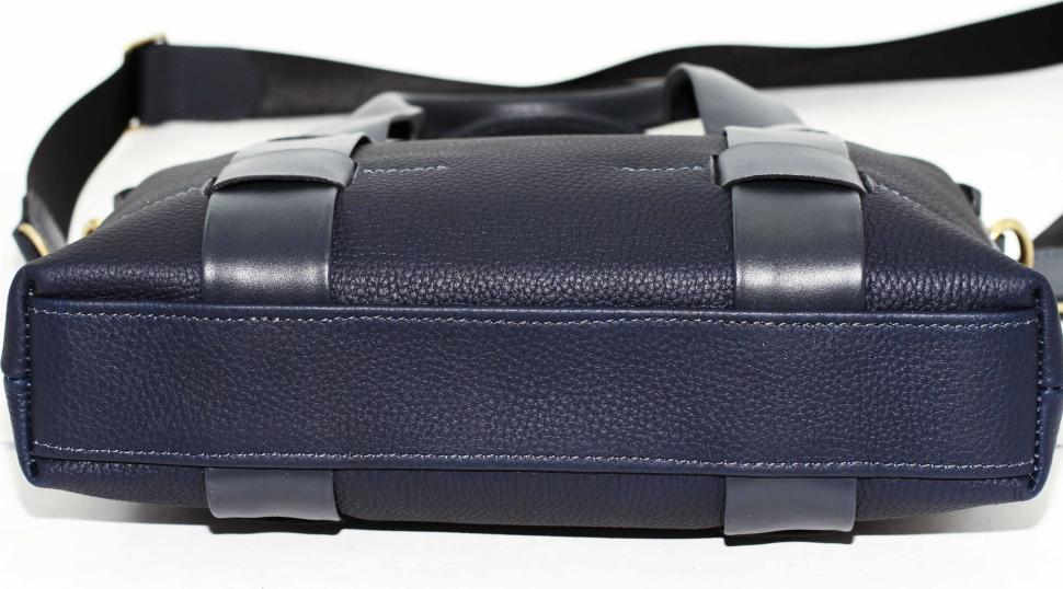 Чоловіча стильна ділова сумка з фактурної шкіри під формат А4 VATTO (11957)