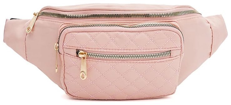 Стильная женская сумка бананка Monsen 88716 Розовая modnotak фото №1