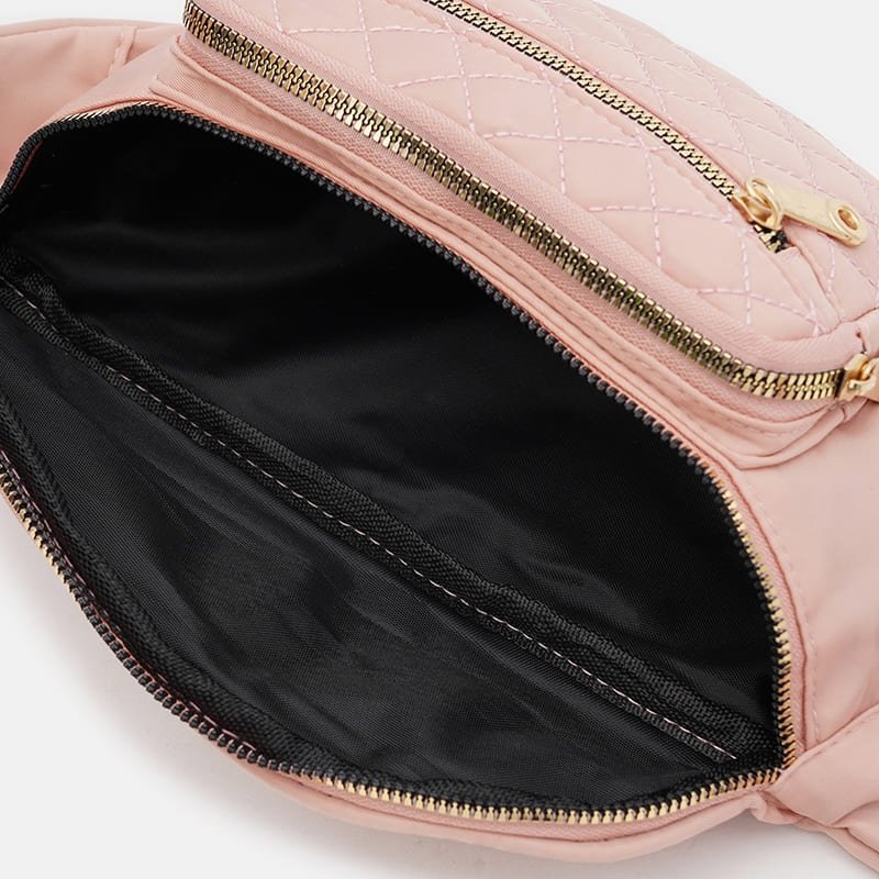 Стильная женская сумка бананка Monsen 88716 Розовая modnotak фото №5