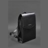 Угольно-черный городской рюкзак из натуральной кожи высокого качества BlankNote 78916 - 4