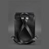 Угольно-черный городской рюкзак из натуральной кожи высокого качества BlankNote 78916 - 5