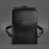 Угольно-черный городской рюкзак из натуральной кожи высокого качества BlankNote 78916 - 8