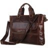 Мужская деловая сумка из натуральной винтажной кожи VINTAGE STYLE (14245) - 1
