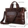 Мужская деловая сумка из натуральной винтажной кожи VINTAGE STYLE (14245) - 2