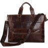 Мужская деловая сумка из натуральной винтажной кожи VINTAGE STYLE (14245) - 3
