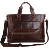 Мужская деловая сумка из натуральной винтажной кожи VINTAGE STYLE (14245) - 5