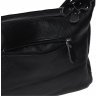 Женская сумка черного цвета из натуральной кожи на плечо Keizer (15697) - 7