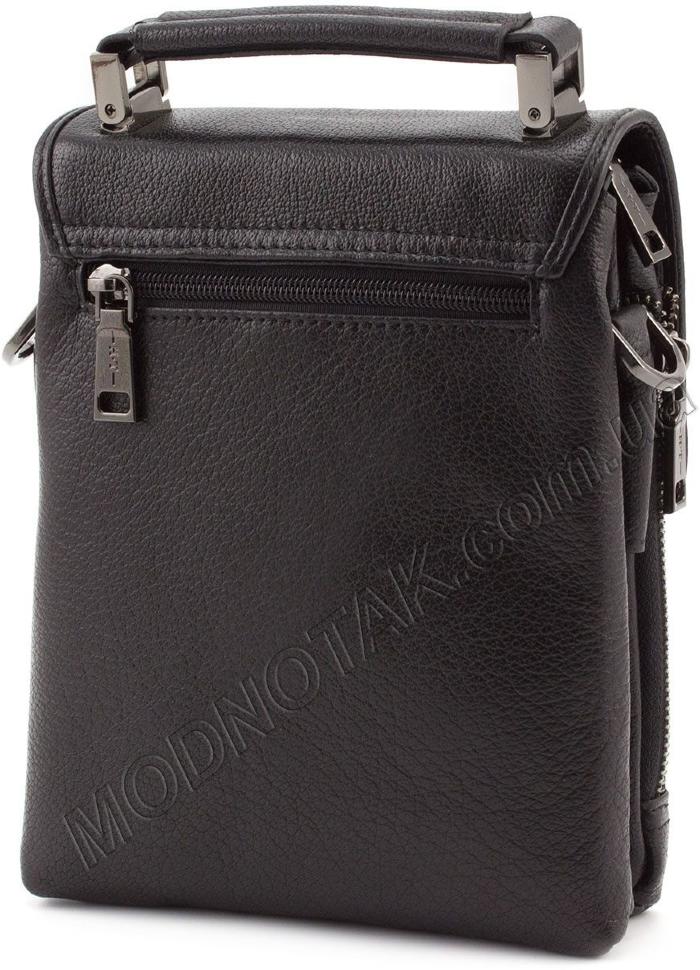 Класичного типу чоловіча шкіряна сумка з ручкою HT Leather (12136)