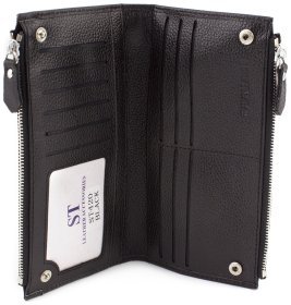 Шкіряний місткий гаманець - купюрник ST Leather Accessories (17398)