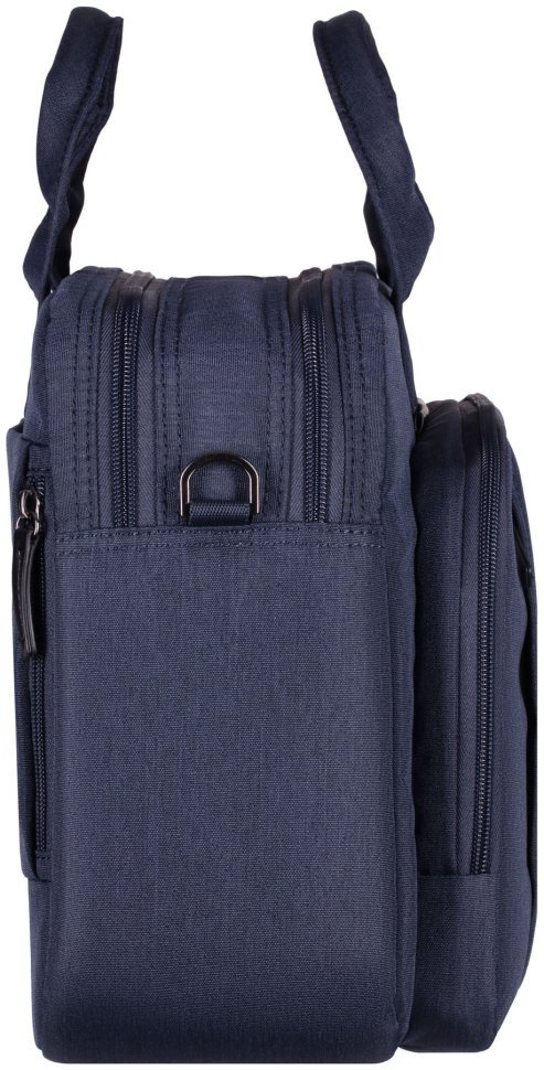 Большая бизнес сумка с отделением для ноутбука до 15" через плечо Tucano Flash синего цвета 103517 фото №5 Большая бизнес сумка с отделением для ноутбука до 15" через плечо Tucano Flash синего цвета 103517 modnotak фото №5