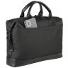 Деловая сумка для ноутбука до 16" из прочного текстиля с кожаными вставками Tucano Modo Premium черного цвета 103617 modnotak фото - 4