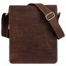 Мужская каркасная сумка-планшет из винтажной кожи коричневого цвета Tiding Bag (15904) фото №2 Мужская каркасная сумка-планшет из винтажной кожи коричневого цвета Tiding Bag (15904) modnotak фото - 2
