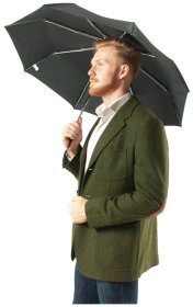 Зонт мужской Fulton Open&amp;Close-17 G819 Black (автомат, черный однотонный) 93817