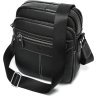 Наплічна чоловіча сумка Флотар чорного кольору VINTAGE STYLE (20018) - 2