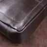 Деловая мужская сумка-мессенджер из гладкой кожи коричневого цвета SHVIGEL (11251) - 10