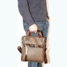 Стильна чоловіча наплечная сумка під планшет з ручками VATTO (12058) - 2