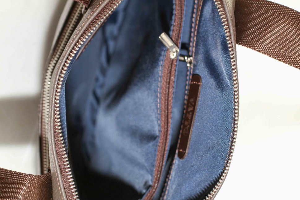 Стильная мужская наплечная сумка под планшет с ручками VATTO (12058)