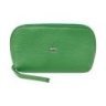 Вместительная женская косметичка из натуральной кожи флотар Desisan 106717 зеленого цвета modnotak фото - 5
