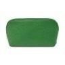 Вместительная женская косметичка из натуральной кожи флотар Desisan 106717 зеленого цвета modnotak фото - 6