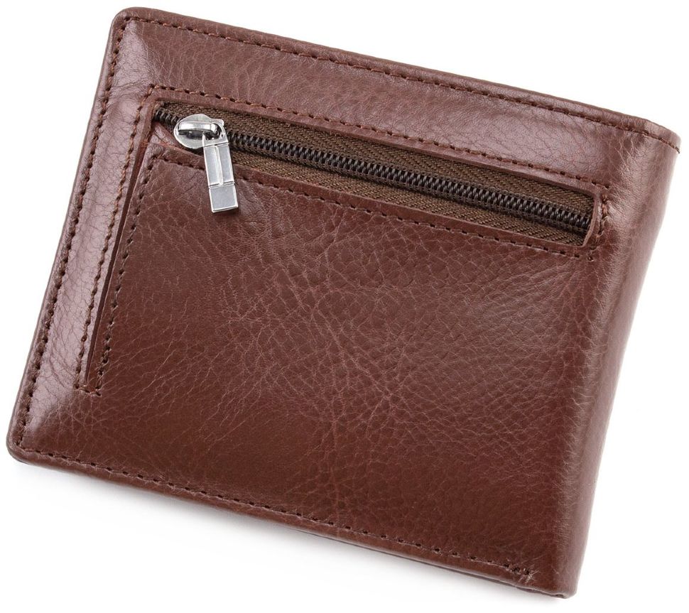Кожаное мужское портмоне с зажимом ST Leather (16566)