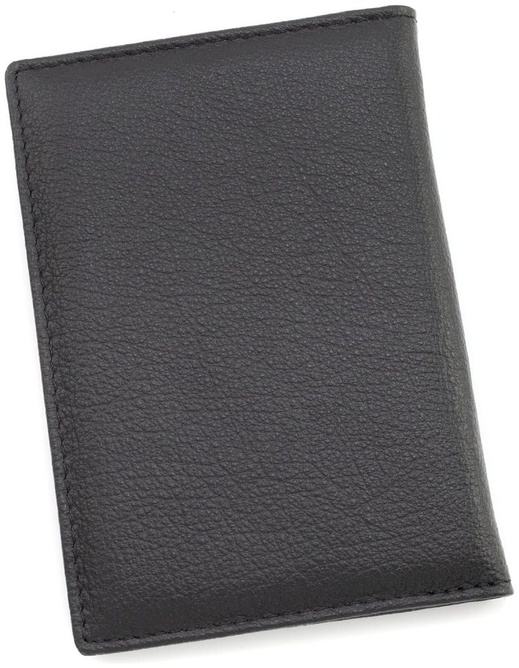 Кожаная обложка для паспорта старого образца ST Leather 97717 черная фото №3 Кожаная обложка для паспорта старого образца ST Leather 97717 черная modnotak фото №3