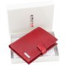 Багатофункціональний жіночий гаманець з натуральної шкіри в червоному кольорі KARYA (12367) - 6