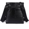 Матовая мужская сумка планшет черного цвета VINTAGE STYLE (14729) - 3