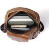 Винтажная небольшая сумка планшет из натуральной кожи VINTAGE STYLE (14766) - 3