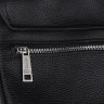 Кожаная сумка на плечо из кожи флотар с скошенным клапаном TARWA (19920) - 6