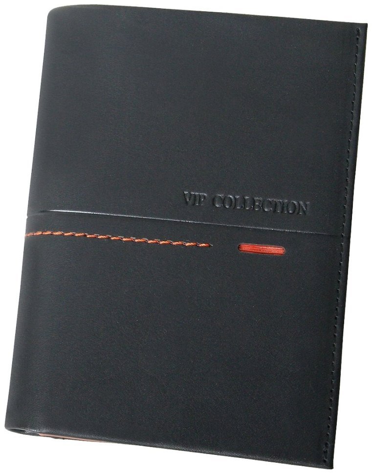 Шкіряний гаманець із захистом RFID Beverly Hills із натуральної шкіри Vip Collection 102518 (чорний) фото №1 Шкіряний гаманець із захистом RFID Beverly Hills із натуральної шкіри Vip Collection 102518 (чорний) modnotak фото №1